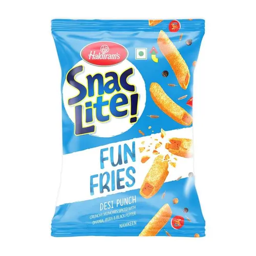 's Snac Lite Desi Punch Fun Fries Crisps