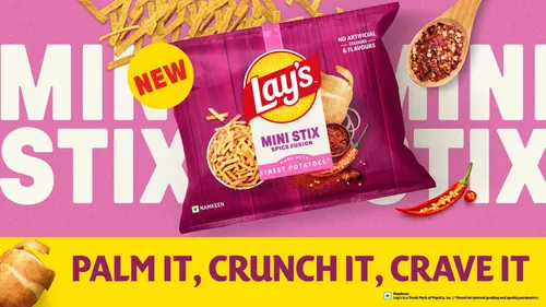 Lay’s Mini Stix in India with new stick-format snack