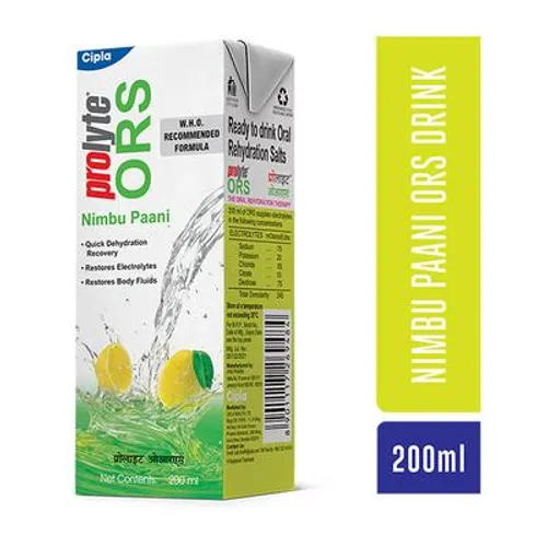 cipla Recharge ORS - Nimbu Paani Flavour