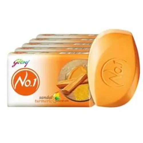 Godrej No.1 Sandal & Turmeric Soap  Godrej No.1 Sandal & Turmeric Soap .