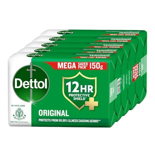 Dettol Original Bathing Bar Soap with 12 Hr Protective Shield