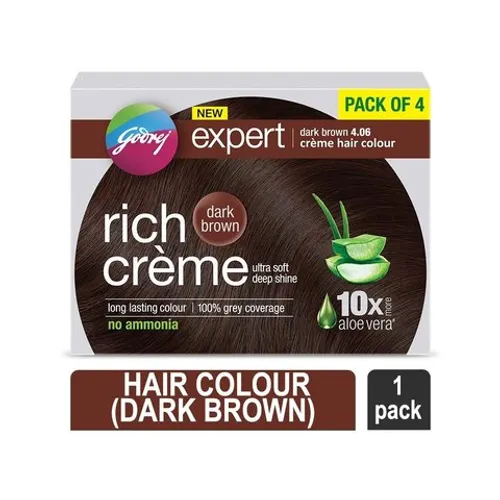 Godrej Expert Hair Colour for Women & Men (Dark Brown)