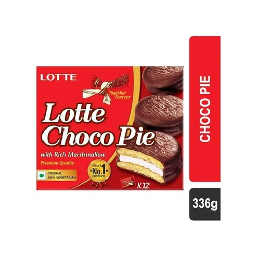 Lotte Choco Pie - 12 units