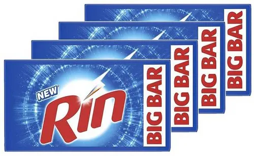 Rin Detergent Bar (Pack of 4)