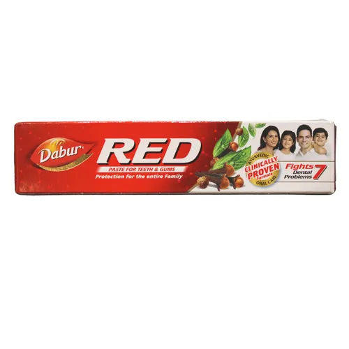 Dabur RED AYURVEDIC TOOTHPASTE Fights Dental Problems